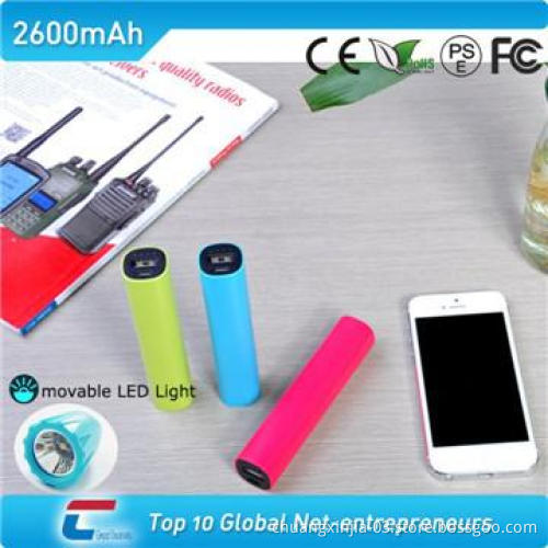 Full color portable charger battery for samsung galaxy note,2600mah